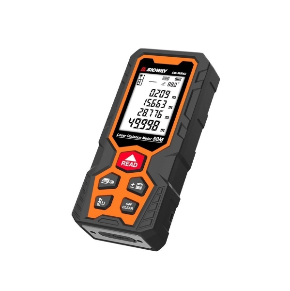 Лазерный дальномер SNDWAY SW-WR50 50м